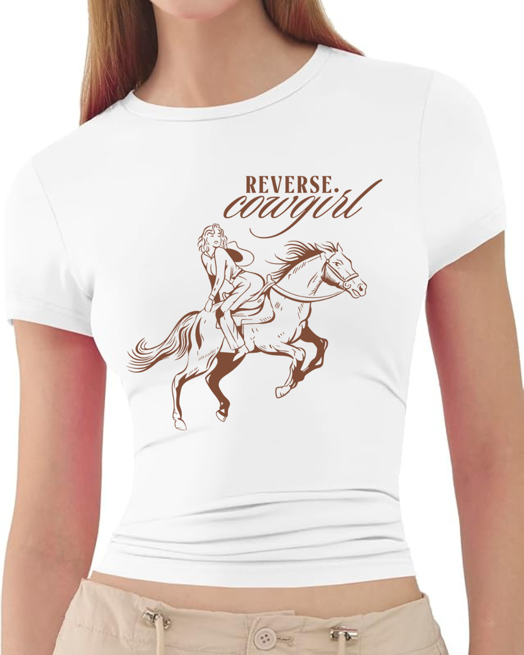 T-shirt REVERSE COWGIRL - femme